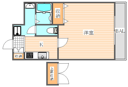 Crest Hills(クレストヒルズ)の間取り|使いやすい間取りです。