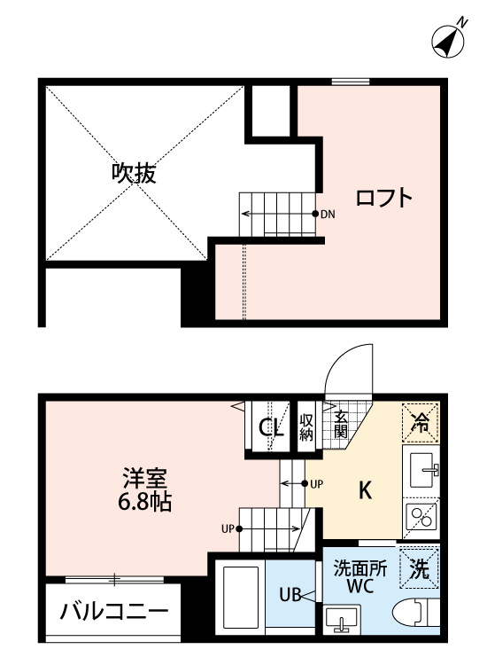 グランソレイユ竹下駅前 の間取り|使いやすい間取りです。