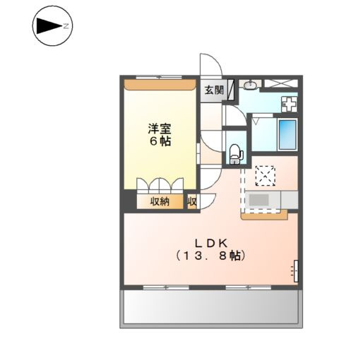ルミナスコートの間取り