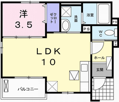 サウスエレガンスの間取り