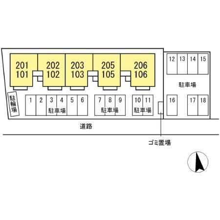 シュプルースの区画図