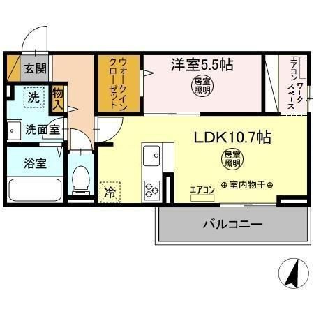 スリジエ水戸の間取り