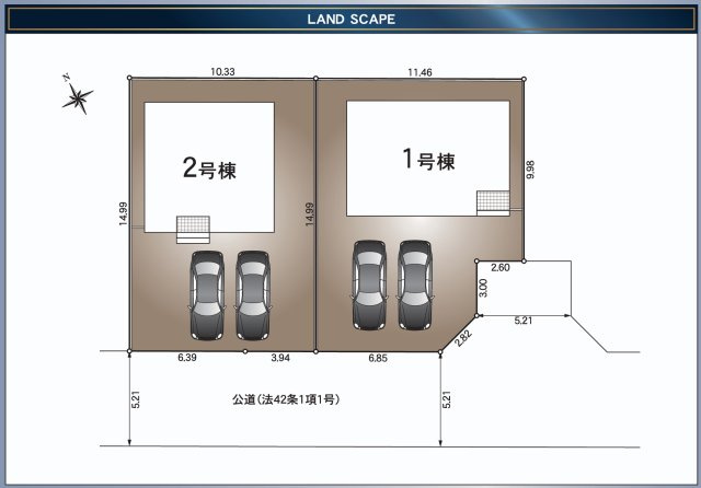 クレイドルガーデン藍住町勝瑞第5の区画図