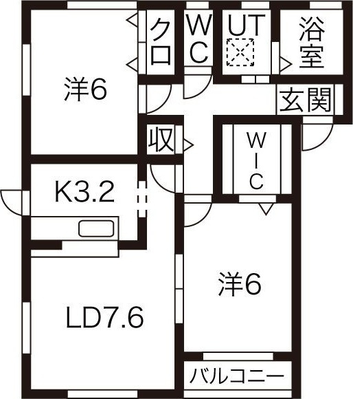 エクセレントの間取り