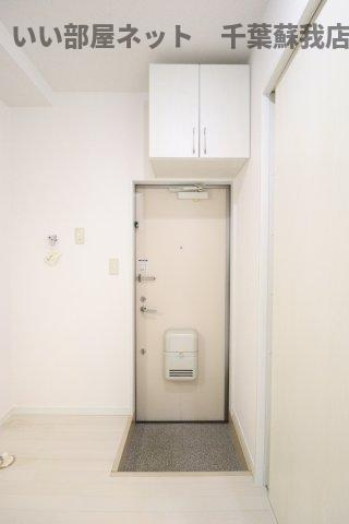 フォレストツインハウスⅡB棟の玄関|明るい玄関です