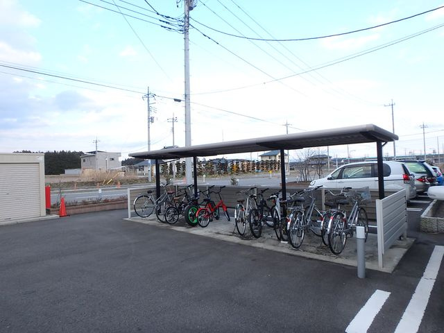 【その他共用部分】 | シエルビスタ Ⅲ | 屋根付き駐輪場
