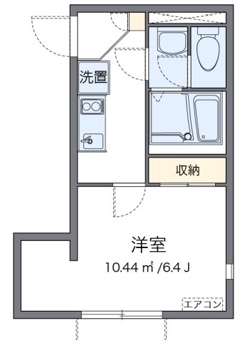 レオネクストレジデント西尾久の間取り