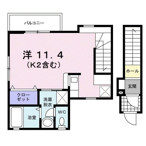 プロミネント・Ⅴの間取り