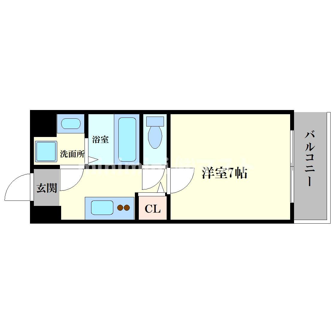 Goパレス福島の間取り