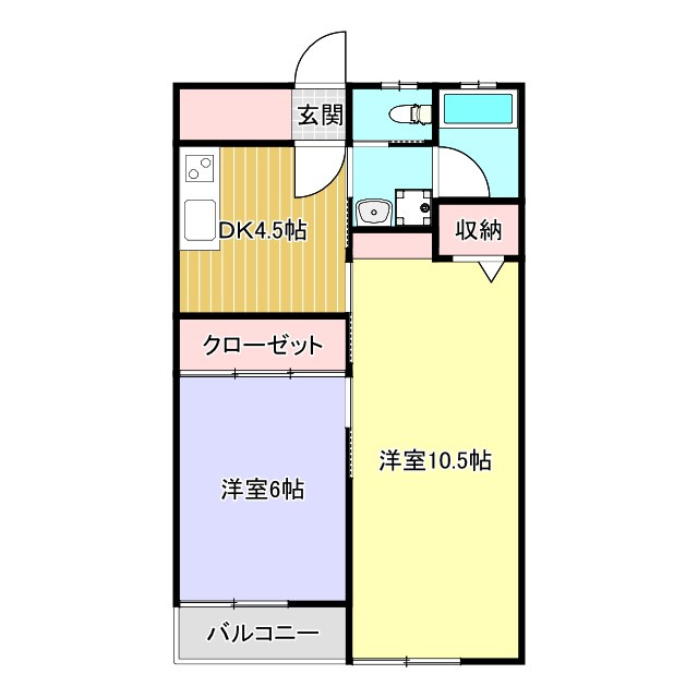 フルール光の間取り