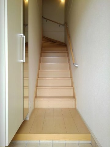バンベールⅡの玄関|明るい玄関です