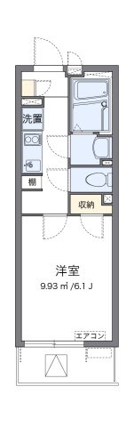 クレイノ樽崎Ⅱの間取り|代表的な間取のため実際の間取とは異なる場合があります