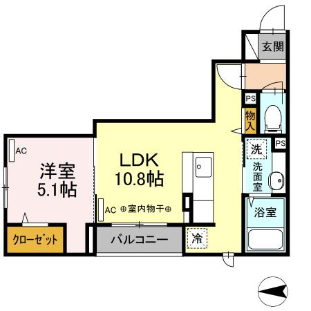 D-Style境の間取り