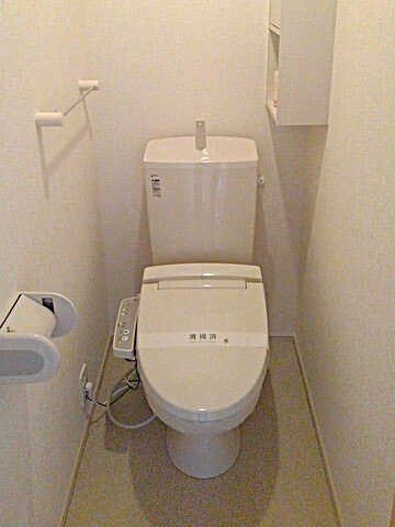 マーベラスⅡのトイレ|落ち着いたトイレです
