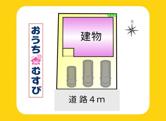守山区大森第2(全1棟)の区画図
