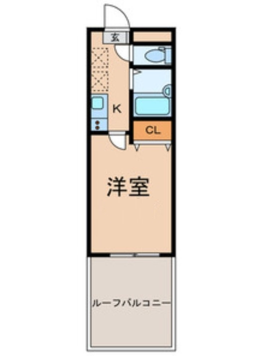 YKマンションの間取り