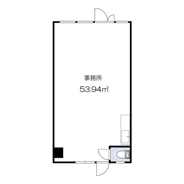リセンス清水【　1階路面店　】の間取り