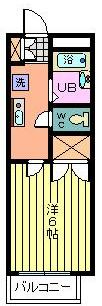 サンビレッジⅠの間取り