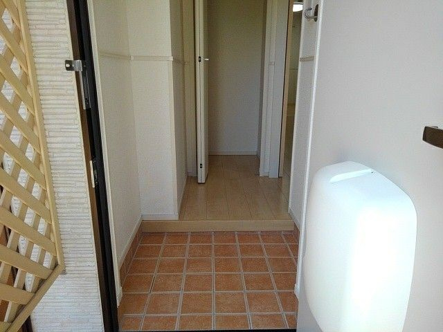 朝日テラスの玄関