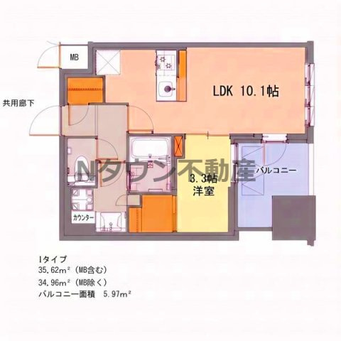 【間取り】 | S-RESIDENCE千種belvia TOWER | 間取りです。