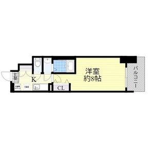 Luxe難波南の間取り