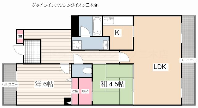 ハイメゾン大塚の間取り