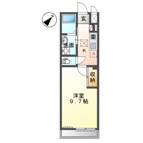 セレーネ　シグナスの間取り
