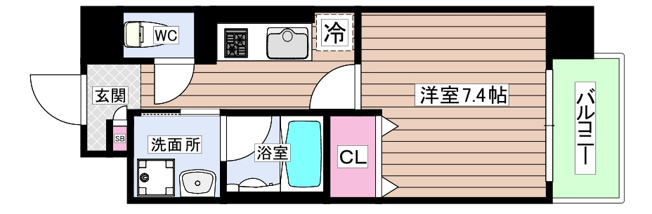 【間取り】 | PROSPERITY梅田レジデンス
