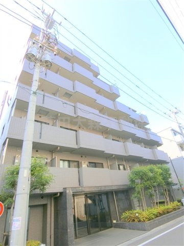 ルーブル下丸子の外観|2011年3月築　RC鉄筋コンクリート造地上7階建て1K～2DK総戸数68戸
東京都大田区下丸子2丁目　東急多摩川線武蔵新田駅、下丸子駅徒歩圏内
東急池上線千鳥町駅も