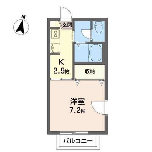 ガーデンホームズ Ａの間取り