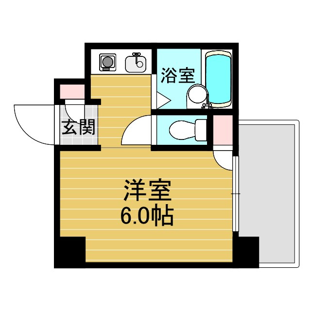 クレイン新大阪の間取り