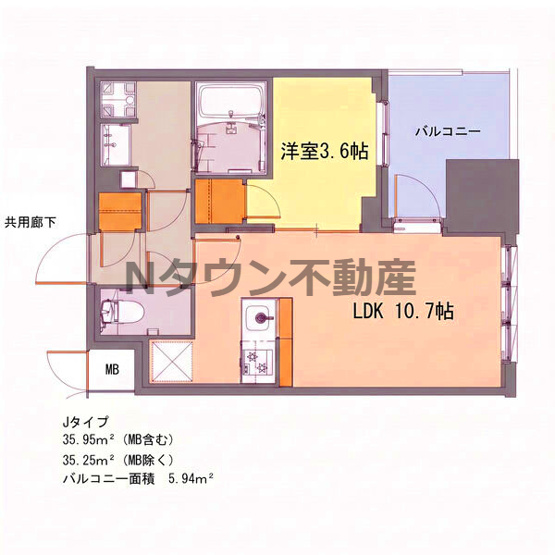 【間取り】 | S-RESIDENCE千種belvia TOWER | 間取りです。