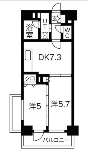 アクトヒルズ金町の間取り|間取りです。