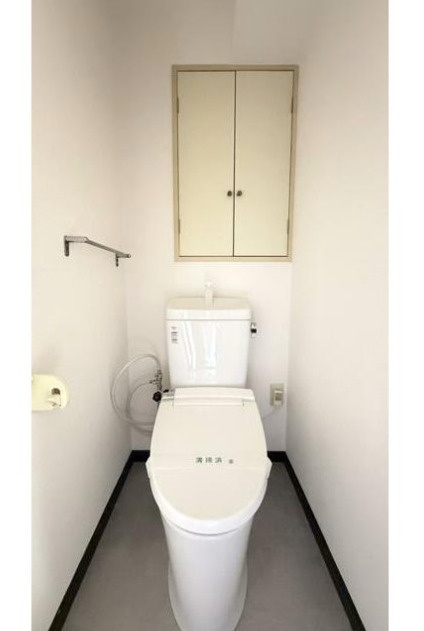 ミリオンコーポラス安部山公園駅前のトイレ|清潔感のあるトイレ♪毎日気持ちよく使える、快適な水まわりスペースです♪