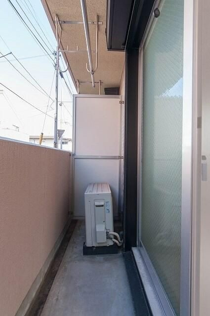 オーインⅡのバルコニー