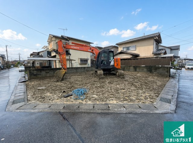即日案内可能■大津市真野　第1期　新築一戸建ての外観|現在建築中！落ち着いた街並みで新生活を始めることが出来そう！周辺の物件も併せてご紹介させて頂きます！