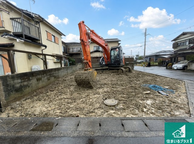 即日案内可能■大津市真野　第1期　新築一戸建ての外観|現在の進捗状況です！順調に作業進行中、完成が待ち遠しいです！詳細の間取り等、お気軽にお問い合わせください！