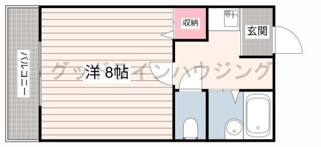 グランドヒルC棟の間取り