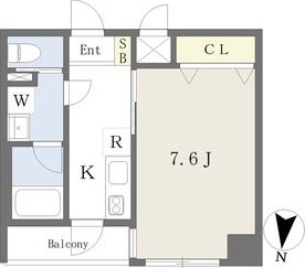 Ｒｉｃｏ　　Ｅｔｏｉｌｅ　　　Ｍｉｄｏｒｉｇａｏｋａの間取り