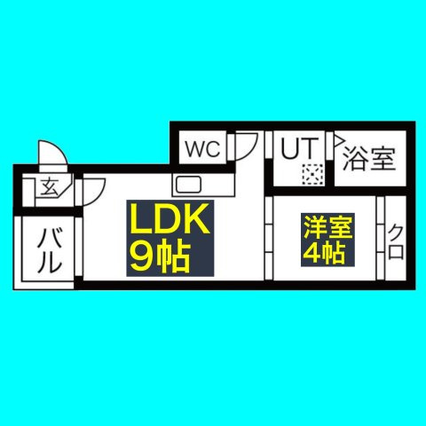 志賀本通ヒルズの間取り