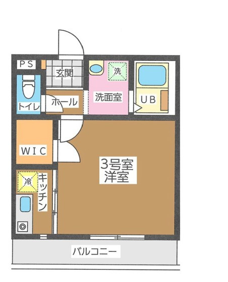 オコナの間取り