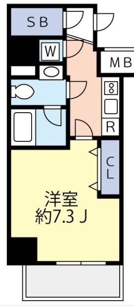 グランヴァン亀戸Ⅱの間取り