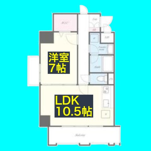 ミコノス山王の間取り