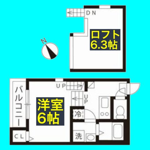 ミライグレースささしまの間取り