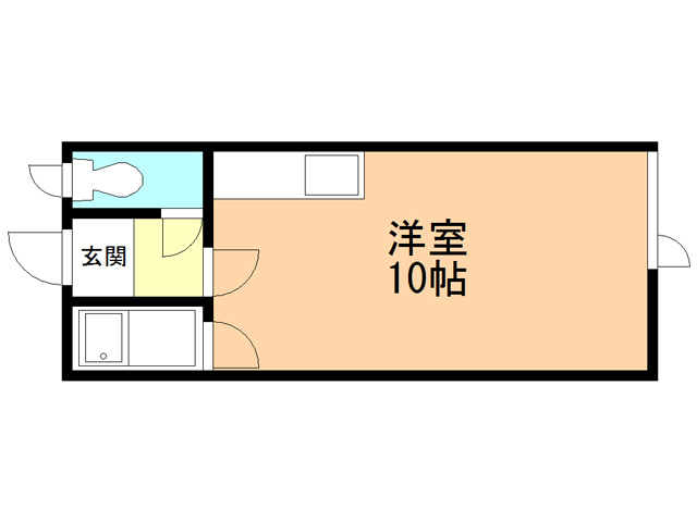 ハイツ誠和の間取り