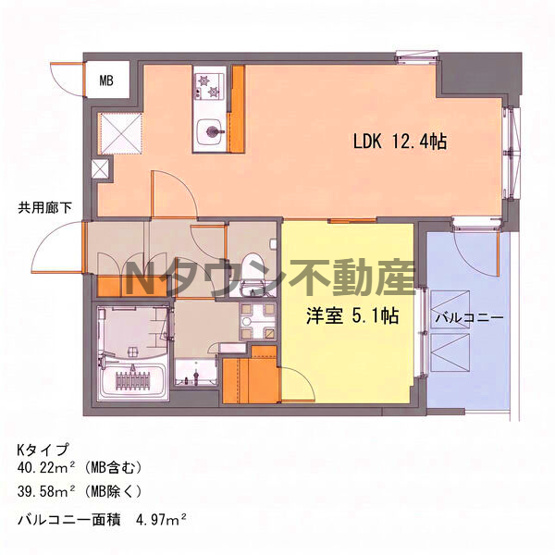 【間取り】 | S-RESIDENCE千種belvia TOWER | 間取りです。