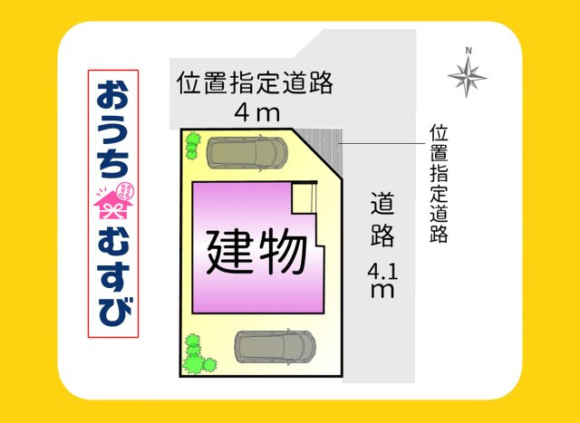 守山区小幡３丁目(全1棟)の区画図