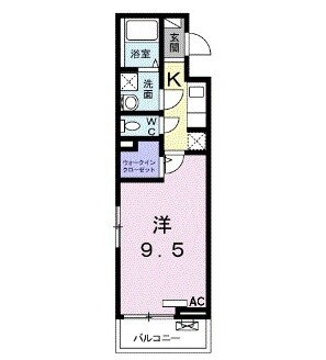サンフォ二ア小平の間取り