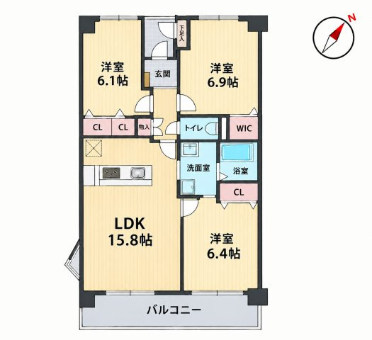 【間取り】 | 東峰マンション春日