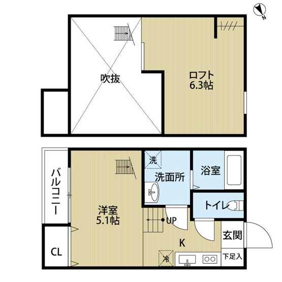 【間取り】 | ブランカ